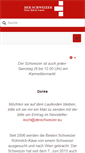 Mobile Screenshot of derschweizer.eu